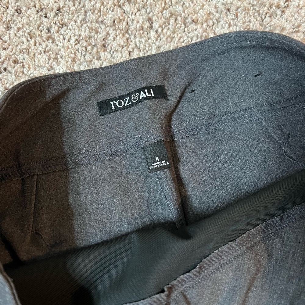 Roz & Ali dress slacks - 3 pairs